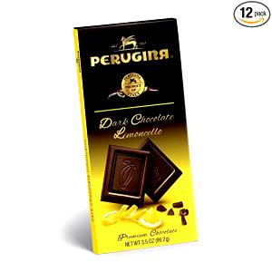 4 pieces Dark Chocolate Limoncello