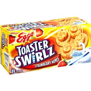 4 Rolls Toaster Swirlz, Chocolate Chip Minis