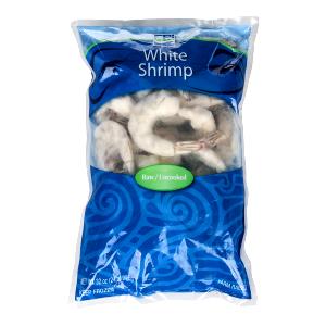 4 shrimp (113 g) 13-15 Raw EZ-Peel White Shrimp Farm Raised