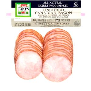 4 slices (2 oz) Canadian Bacon