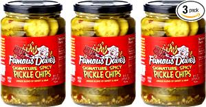 4 slices (28 oz) Signature Spicy Pickle Chips