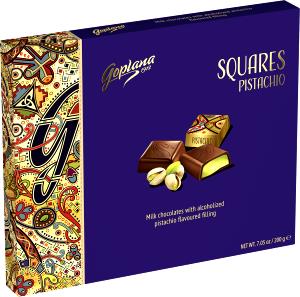 4 squares (33 g) Pistachio Filled Milk Chocolate