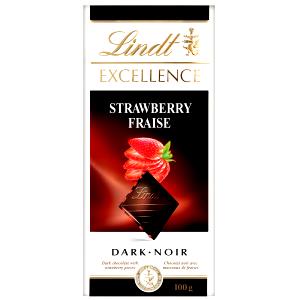 4 Squares Excellence Bar, Dark Strawberry