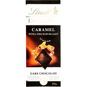 4 squares Excellence Caramel with Sea Salt