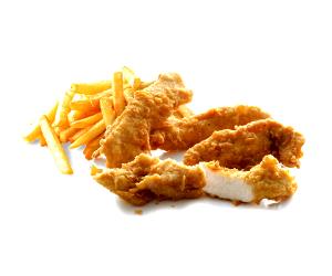 4 Strips Chicken Strip Dinner (4)