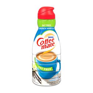 4 Tsp Creamer, French Vanilla, Fat Free, Liquid, Non Dairy