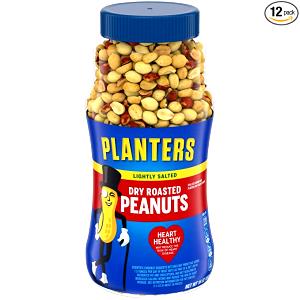 40 pieces (1 oz) Dry Roasted Lightly Salted Peanuts