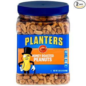 40 pieces (28 g) Honey Roasted Peanuts