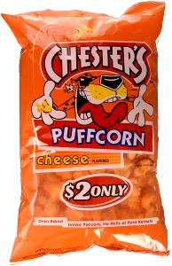 46 pieces (1 oz) Puffcorn Cheese