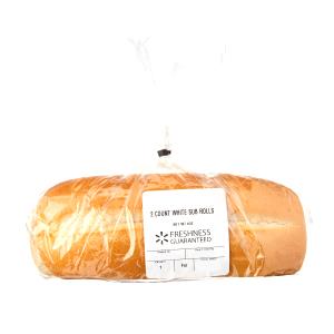 5 1/2 Oz White Sub Roll: 7"