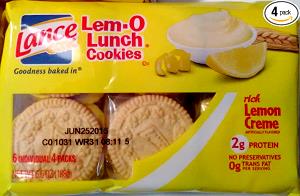 5 cookies (39 g) Lem-O Lunch Cookies