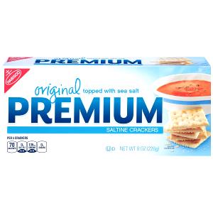 5 crackers (15 g) Premium Saltine Crackers Original