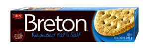 5 crackers (21 g) Breton Reduced Salt & Fat Crackers