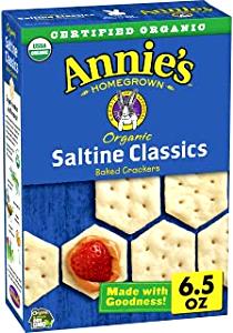 5 crackers Low Fat Saltines Crackers