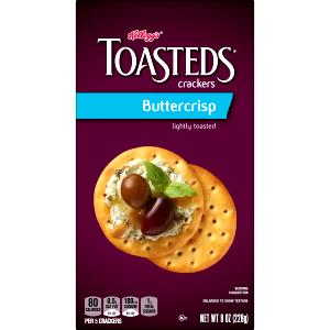 5 Crackers Toasteds, Buttercrisp Cracker