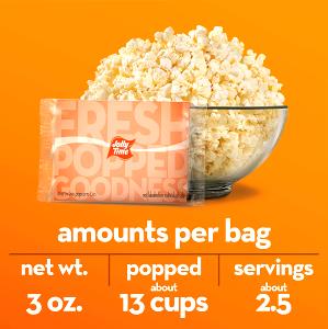 5 cups Kettle Corn Microwave Popcorn