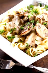 5 oz (140 g) Slow Simmered Beef Stroganoff