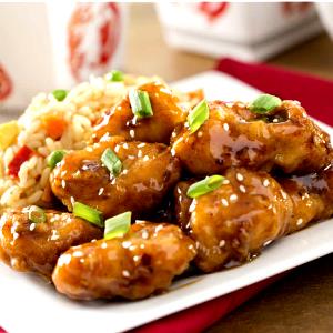 5 pieces (5 oz) Sesame Chicken