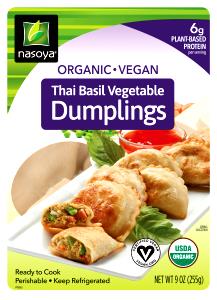 5 pieces (85 g) Organic Thai Basil Vegetable Dumpling