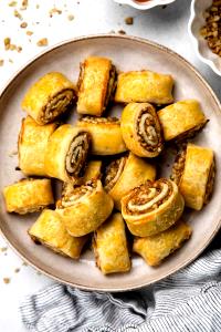 5 Pieces Apricot Rugelach, Low Carb