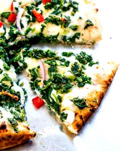 5 Pieces Snacks, Spinach Pizza