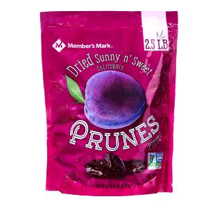 5 prunes (40 g) California Pitted Prunes