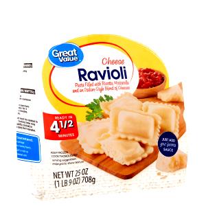 5 ravioli (154 g) Cheese Ravioli