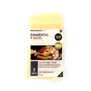 5 slices (100 g) Emmental Cheese