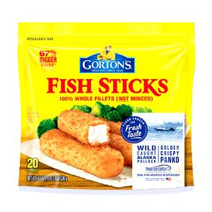 5 sticks Crunchy Fish Sticks