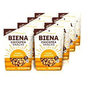 50 pieces (1 oz) Chickpea Snacks - Honey Roasted