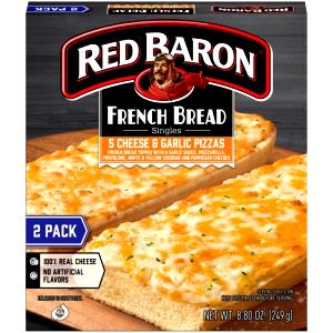 5.38 Oz French Bread Pizza, Five Cheese White