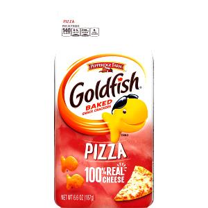 55 pieces (1.1 oz) Goldfish Baked Snack Crackers - Pizza