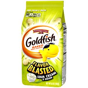 57 pieces Goldfish Flavor Blasted Sour Cream & Onion