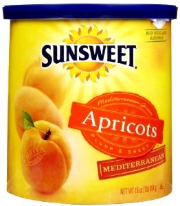 6 Apricots Sunsweet Mediterranean Apricots