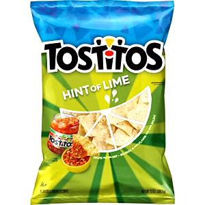 6 chips (1 oz) Hint of Lime Tortilla Chips