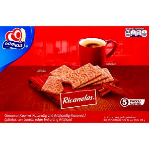 6 cookies (27 g) Canelas Cinnamon Flavor Cookies