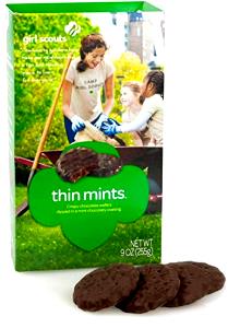 6 cookies (42 g) Thin Mints