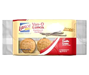 6 cookies (47 g) Van-O-Lunch Cookies Monre Rich Vanilla Creme