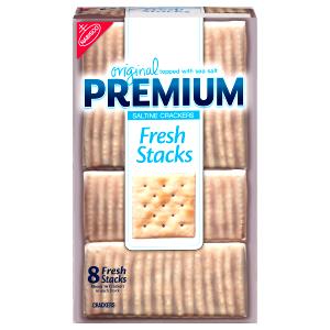 6 crackers (15 g) Premium Saltine Cracker Rounds