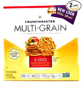 6 crackers (26 g) Classic Seed Crackers