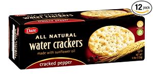 6 crackers (28 g) Cracked Pepper & Olive Oil Crackers