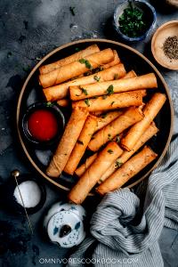 6 egg rolls Shanghai Style Pork Lumpia