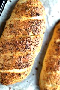 6 İnches 6" Parmesan Oregano Bread