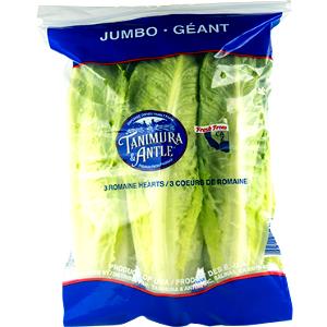 6 leaves (85 g) Jumbo Romaine Hearts