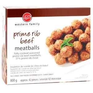 6 meatballs (85 g) Beef Meatballs with Prime Rib Seasoning