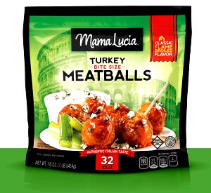 6 meatballs (85 g) Italian Style Turkey Meatballs