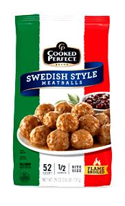 6 meatballs (85 g) Swedish Style Meatballs