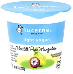 6 oz (170 g) Light Yogurt - Bartlett Pear Manosteen