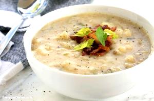 6 oz ladle (169 g) Creamy Potato Dill Soup