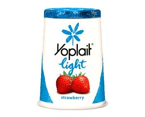 6 Oz Light Strawberry Yogurt